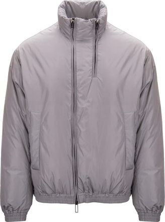 Emporio Armani Down Jacket - male - Emporio Armani - Down Jackets - Gray - 2XL - Jackets