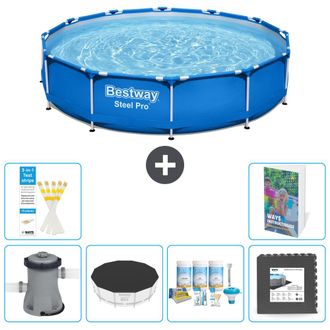 Bestway Piscina Bestway Steel Pro Redonda - 366x76 Cm - 7-piezas S238