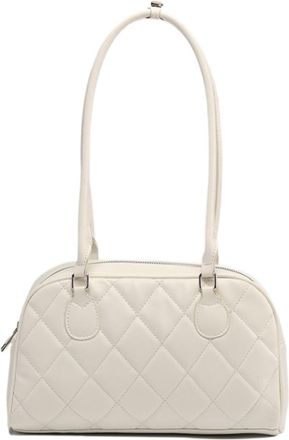 Generic Compatible For Womens Simple Handbag Commute Large Capacity Tote Pillow Street Style(WHITE)