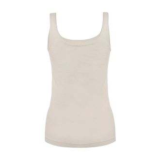 Wolford Top in Lana Vergine Senza Maniche - - Tops - Donna - Beige - XS