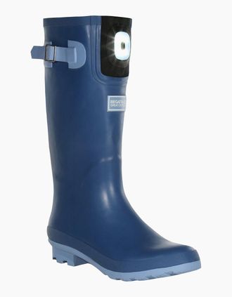 Regatta Womens Regatta Womens/Ladies Fairweather Shine LED Wellington Boots - Blue - Size: 8