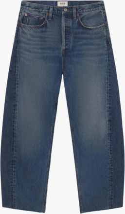 A Gold E Luna Wide Jeans - Dames - Loose Fit Jeans - Blauw - W30 - Katoen - Jeans