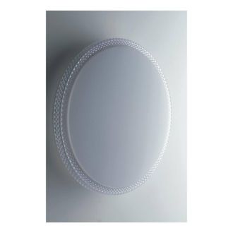 Netlighting Pixel Integrated LED Dimmable Flush Ceiling Lamp Plus Backlight in White