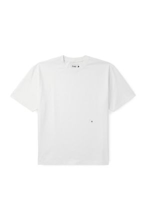 Drake's Embroidered Cotton-Jersey T-Shirt
