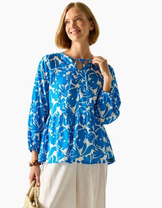 Regatta Womens Regatta Womens/Ladies Primden Fleur Bloom Shirt - Blue - Size: 20