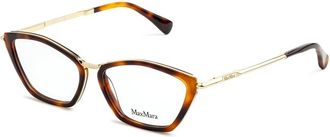 Max Mara Mm 5152 052 Optical Frame - Dames - Brillen - Bruin - 54 MM - Accessoires