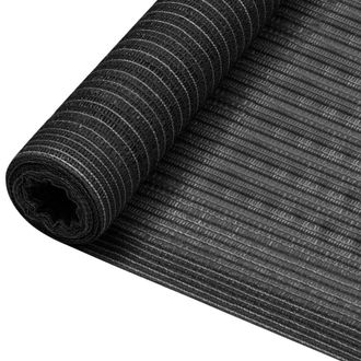 Berkfield Home Privacy Net Anthracite 3.6x25 m HDPE 75 g/m &sup2; in Black