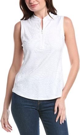 Tommy Bahama Aubrey Leaves Jacquard 1/2-Zip Top