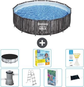 Bestway Piscina Bestway Steel Pro Max Redonda - 427x107 Cm - 8-piezas S582