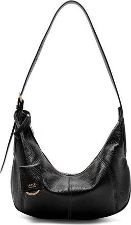 Lancel Victoire M Zip Hobo Bag - Dames - Schoudertassen - Zwart - ONE Size - Leer - Tassen