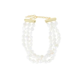 Cult Gaia Nora Pearl-embellished Choker Necklace