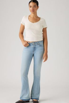 Levi's Vaqueros Low Slim Boot - Mujer - 23X30 - Lavado claro / Blue Shuttle