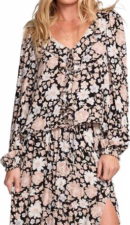Saltwater Luxe Lura Top In Black