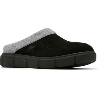 Sorel Explorer III Mule in Black/Black at Nordstrom Rack, Size 12