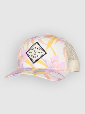 Salty Crew Sealine Retro Trucker Cap pink