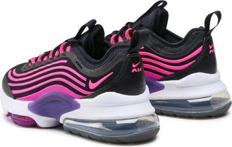 Nike Womens Air Max Sneakers Black Rubber