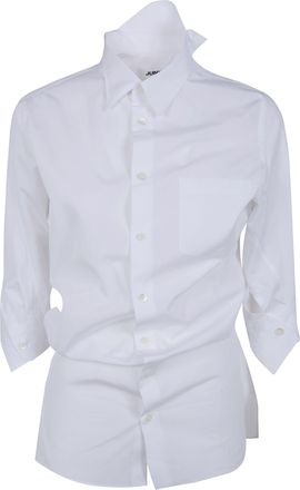 Comme Des Gar&ccedil;ons Crop Asymetrical Shirt