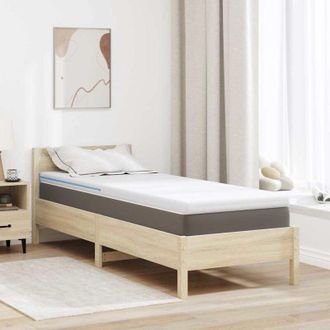 vidaXL Almohadillas Para Colch&oacute;n Blanco 80 X 200 Cm Vidaxl
