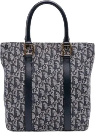 Dior Pre-owned Handbags, female, Blue, Size: ONE SIZE Pre-owned Tote Bag