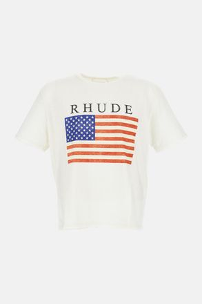 Rhude Maglietta Bandiera Usa