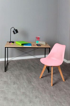 Regalos Miguel Regalos Miguel - Conjuntos De Mesa Y Sillas - Conjunto Escritorio Dek Y Silla Synk Basic - Rosa