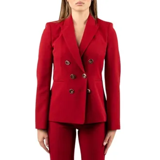 Pinko Pinko, Jassen, Dames, Rood, M, Giacca