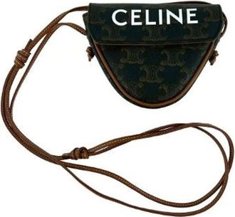 Celine Borsa a spalla Triomphe in pelle Pre-owned - - Pre-owned - Donna - Marrone - ONE SIZE