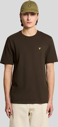 Lyle & Scott Lyle And Scott Mens Cotton Crew Neck T-Shirt - Brown - Size: 42