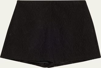 Veronica Beard Yadira Slim Lace Shorts