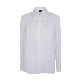 Antonelli Camisa de seda Anice - Blouses & Shirts - Mujer - Blanco - S