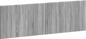 vidaXL Cabecero Montada En La Pared Breda Sonoma Gris Vidaxl