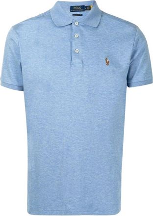 Polo Ralph Lauren Polo Shirt - Heren - Polos - Blauw - 2XL - Katoen - Tops
