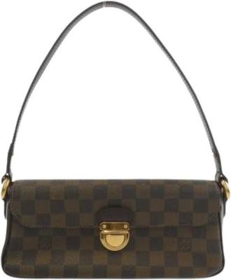 Louis Vuitton Pre-owned Shoulder Bags, female, Brown, Size: ONE SIZE Pre-owned Vintage Coated Canvas Shoulder Bag