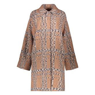 Missoni Klassieke Wollen Jas - Dames - Mantel - Veelkleurig - XS - Wol - Jassen