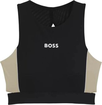 HUGO BOSS Donna, Top, Nero, L, new