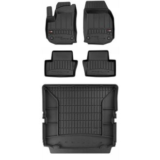 OEM Set Alfombrillas Goma 3d Opel Zafira B 2005-2014 7 Plazas Con