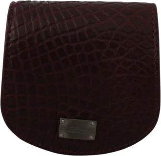 Dolce & Gabbana Pre-owned Wallets, female, Brown, Size: ONE SIZE Pre-owned Fabric home-office