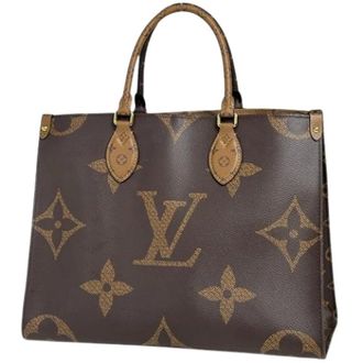 Louis Vuitton Pre-owned Vintage Monogram Reverse Tote Bag - Pre-owned - Mujer - Marr&oacute;n - ONE SIZE