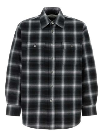 Our Legacy Ol Moss checked-pattern shirt - Nero
