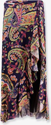 Etro Gonna in viscosa multicolore - ETRO - gender_Woman