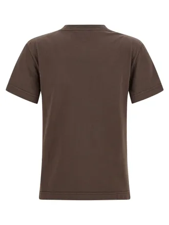 Jacquemus Grosgrain Logo T-Shirt - Brown