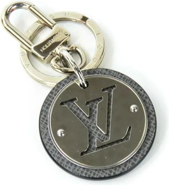 Louis Vuitton unisex, Pre-owned, Grijs, Maat: ONE Size Leer