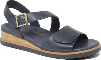 Ziera Womens Vamsy Sandal In Navy/navy Sole