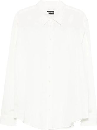 Giorgio Armani Formal Shirts - Heren - Zakelijke Overhemden - Wit - L - Overhemden