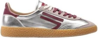 Puraai Schoenen, Dames, Rood, 38 EU, Leer, 6.01 XS Sneaker