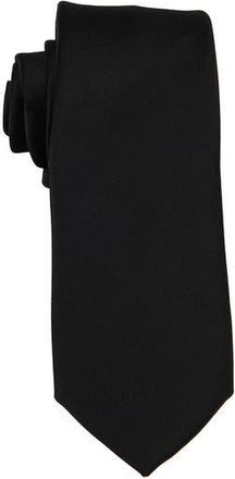 ConStruct Solid Satin Tie in Noir at Nordstrom Rack