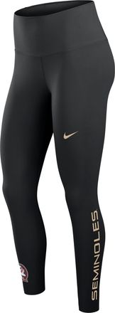 Nike Florida State Zenvy Nike Womens Dri-FIT College High Rise 7/8 Leggings in Black | 02OV00AFTN-Y05