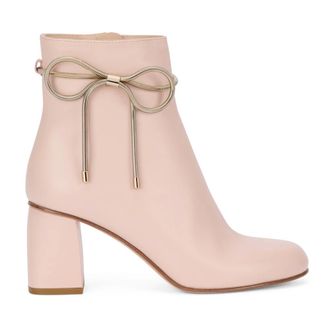 Red Valentino Heeled Boots, female, Pink, Size: 7 US Ankle Boots