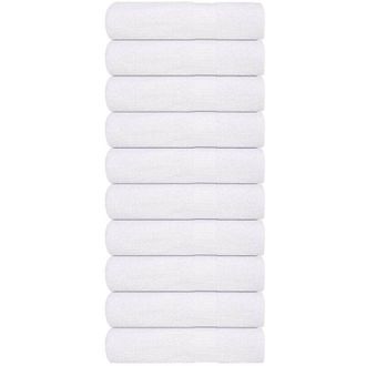 vidaXL Asciugamani Doccia 10 pz Bianchi 70x140 cm 360 g/m&sup2; 100% Cotone - Vidaxl