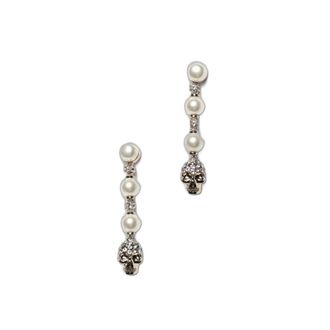Alexander McQueen Earrings - Dames - Oorbellen - Grijs - ONE Size - Accessoires